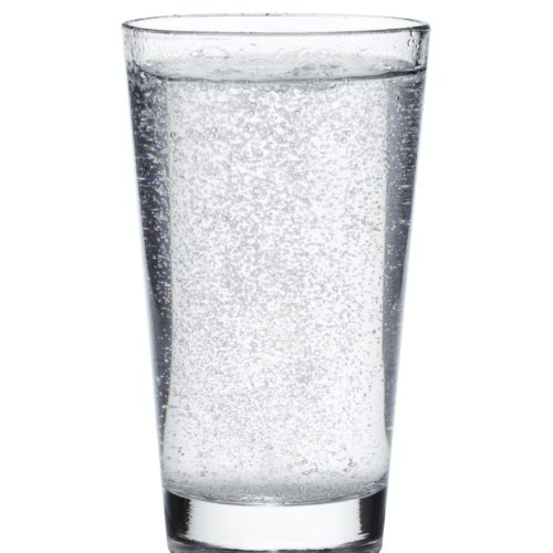 glass of mineral water